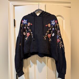 Free People She’s a Lovely Pullover Black size XS/S